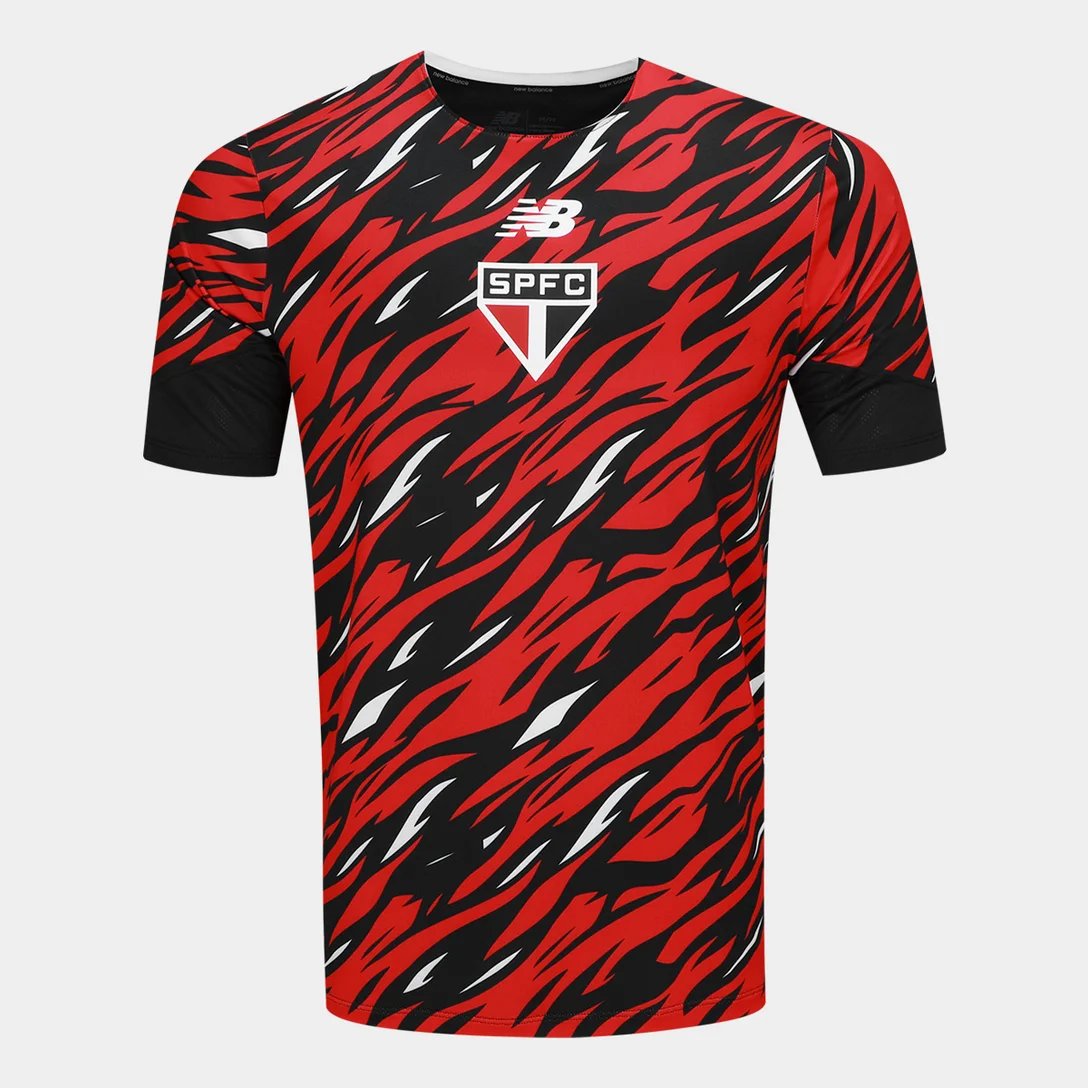 Camisa São Paulo 26/27 Pré-Jogo New Balance Masculina